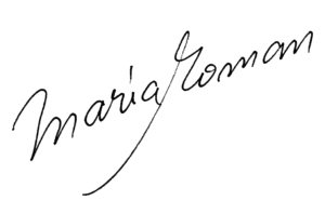 maria roman signature