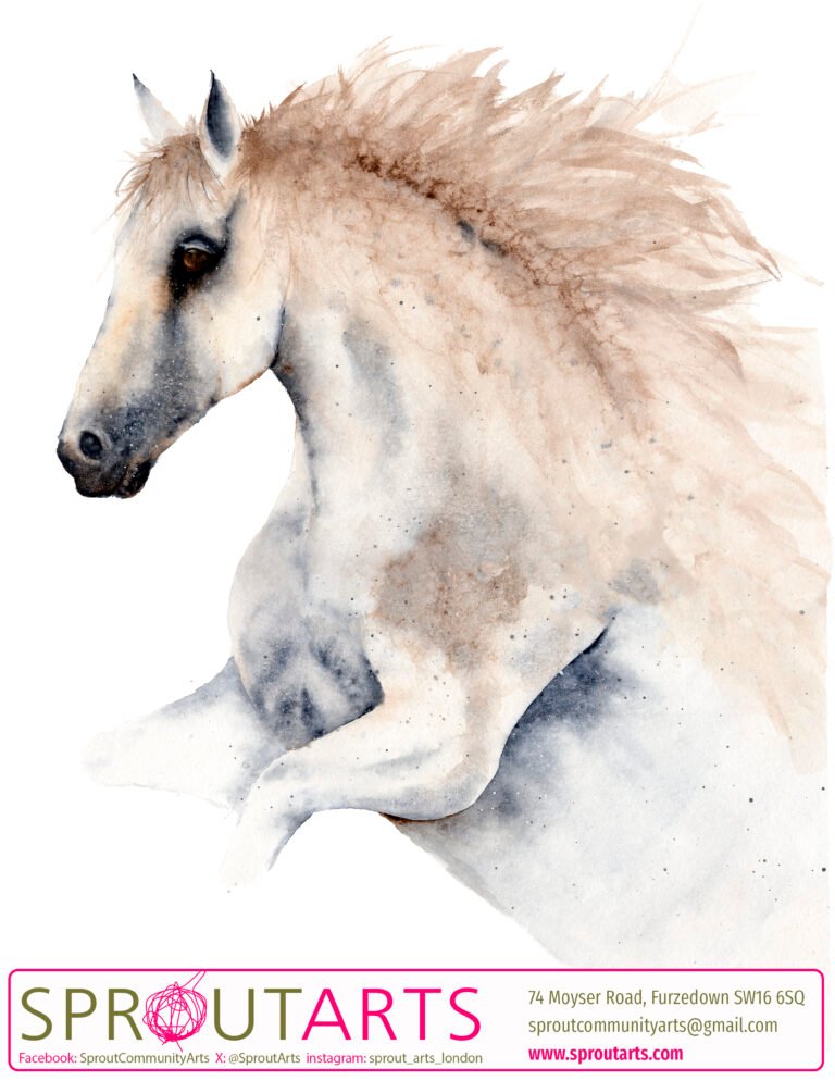 white horse sprout arts