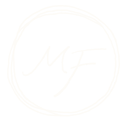 logo initiale white writing on transparent background